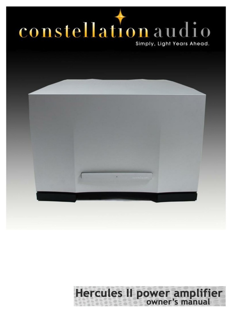 Constellation audio Hercules II Manuel utilisateur