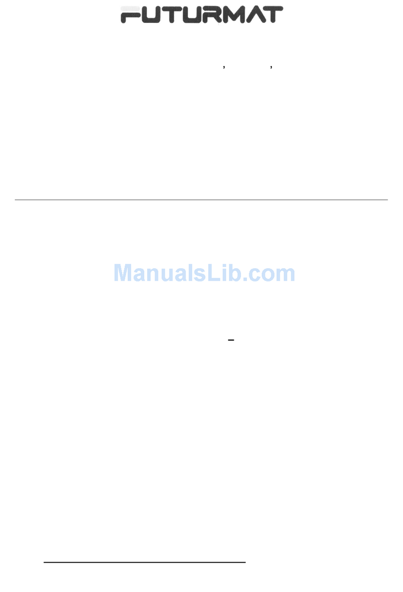 Futurmat CS100 Manuel utilisateur