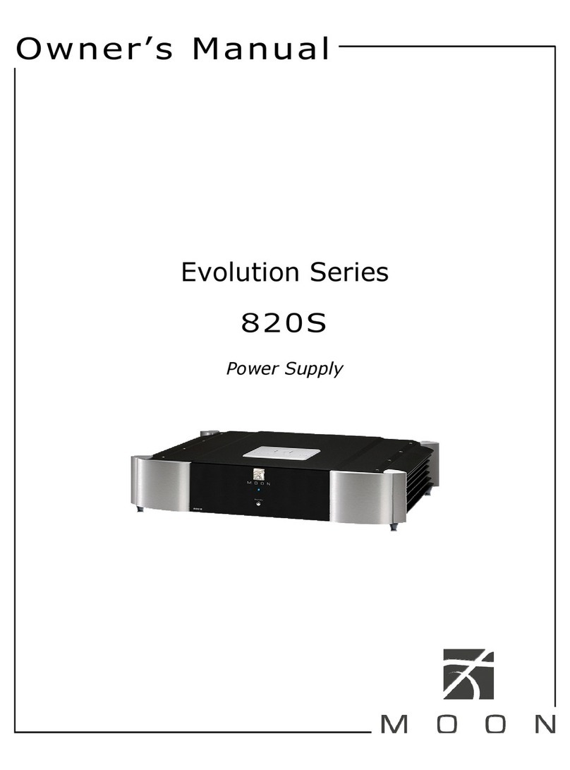 moon Evolution 820S Manuel utilisateur