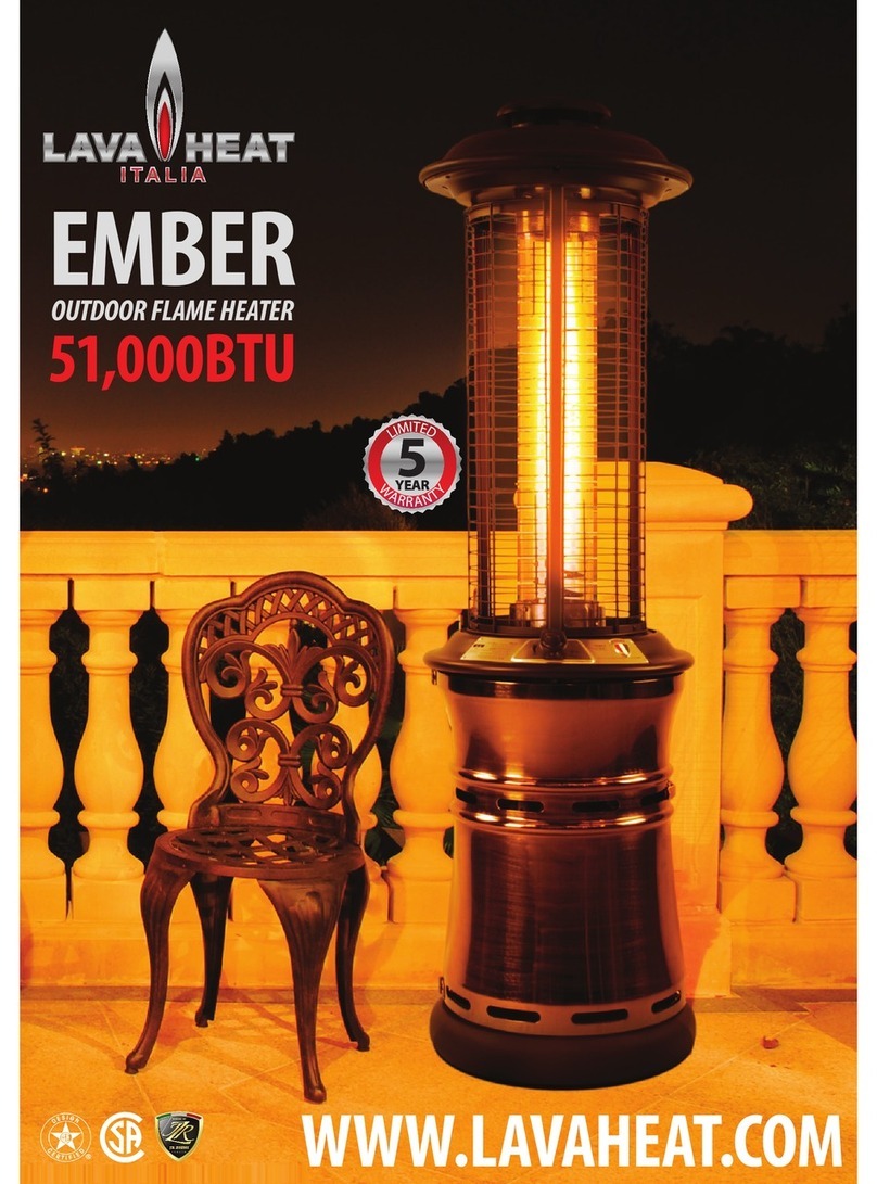 Lava Heat Ember Manuel utilisateur