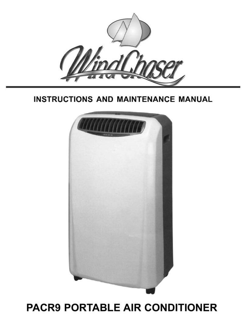 Wind Chaser PACR9 Instructions d'utilisation Wind Chaser PACR9 Instructions d'utilisation