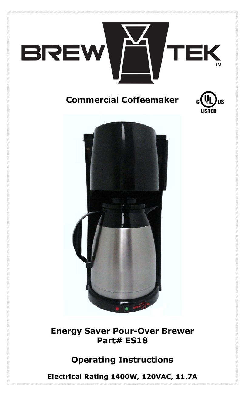 BrewTek ES18 Manuel utilisateur