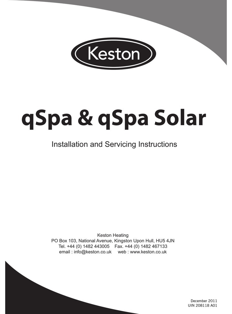 Keston qSpa Guide de l'utilisateur