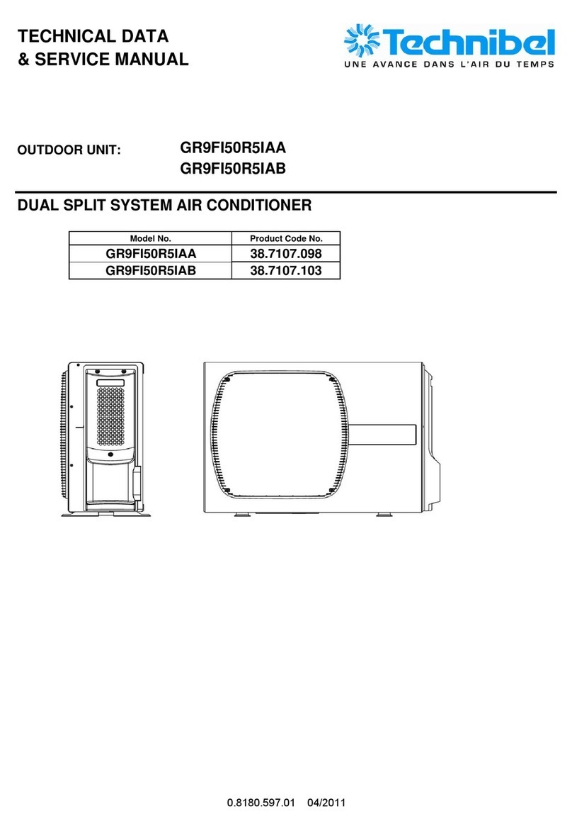 Technibel GR9FI50R5IAA Manuel