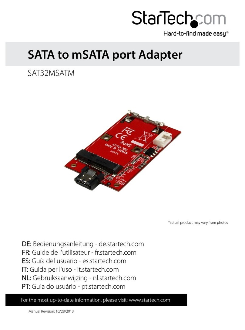 StarTech.com SAT32MSATM Manuel utilisateur StarTech.com SAT32MSATM Manuel utilisateur