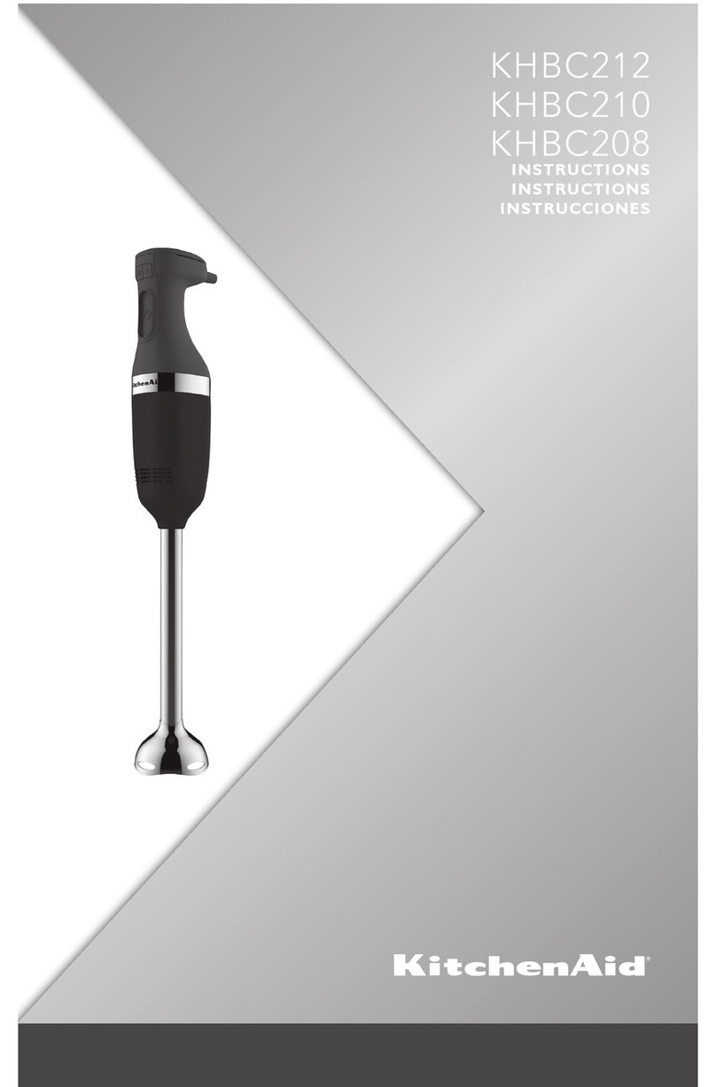KitchenAid KHBC212 Manuel utilisateur