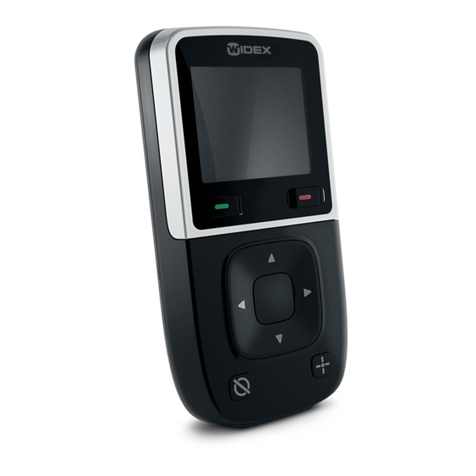 Widex M-DEX Manuel utilisateur
