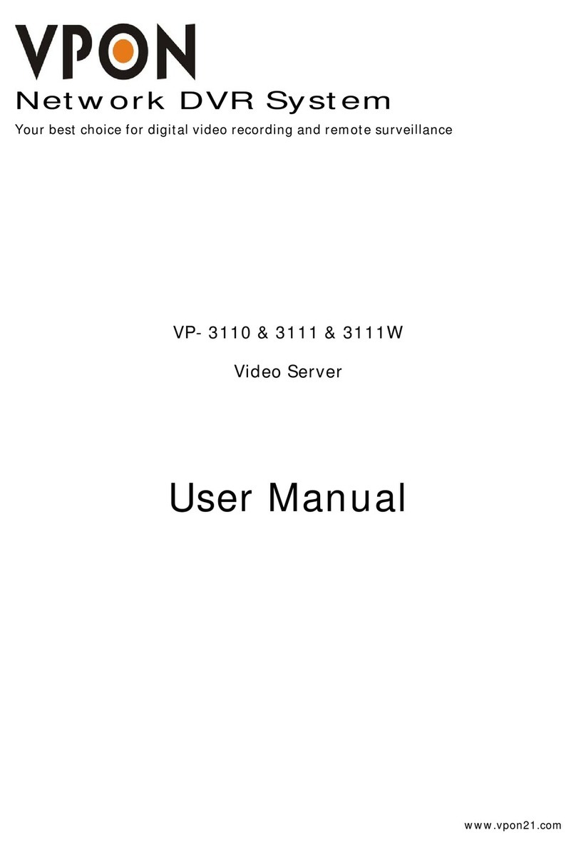 Vpon VP- 3110 Manuel utilisateur