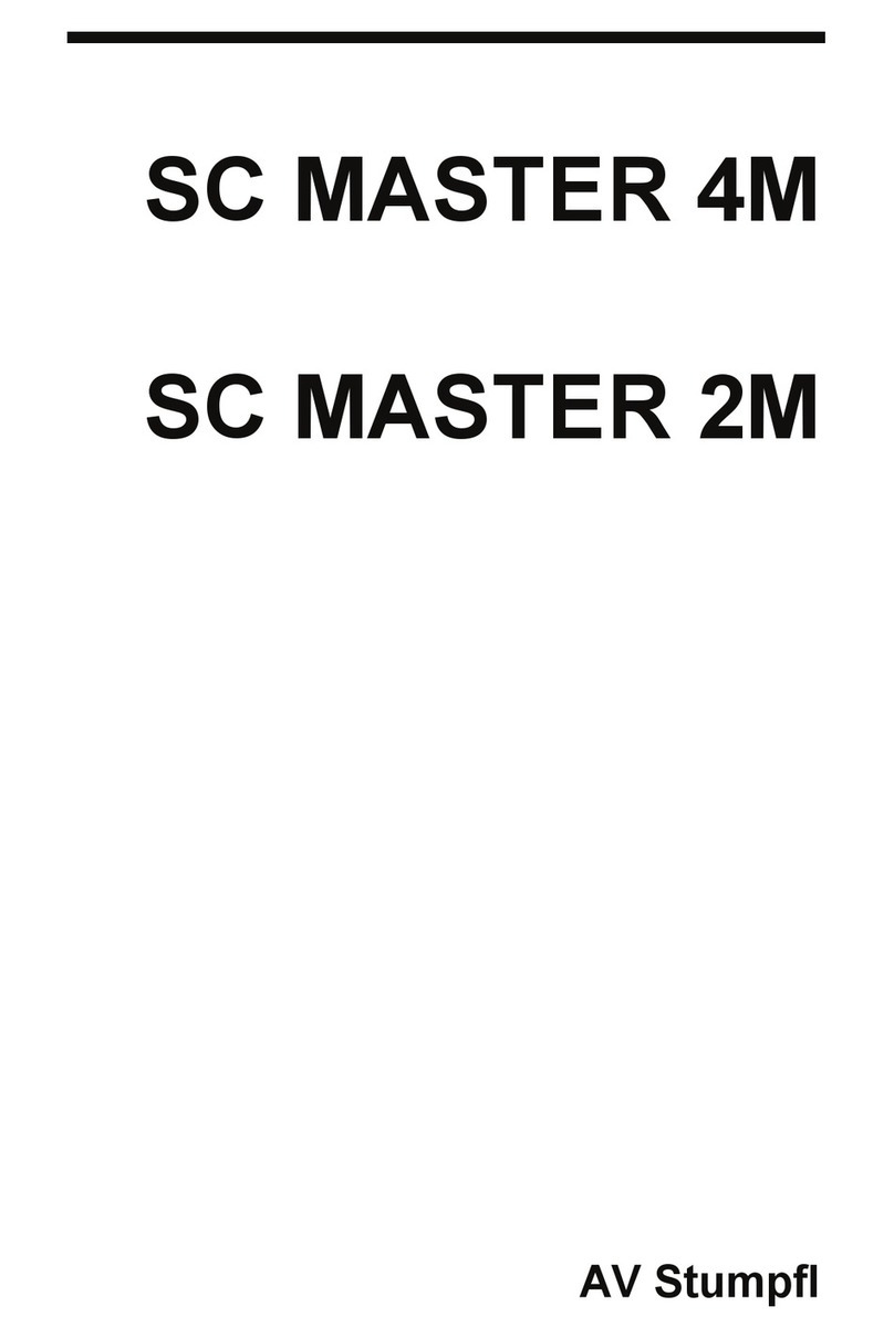 AVstumpfl SC MASTER 2M Manuel utilisateur