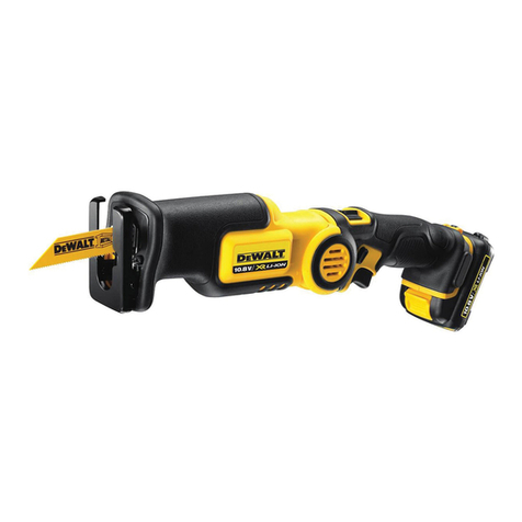 DeWalt XR LI-ION DCS310 Manuel utilisateur