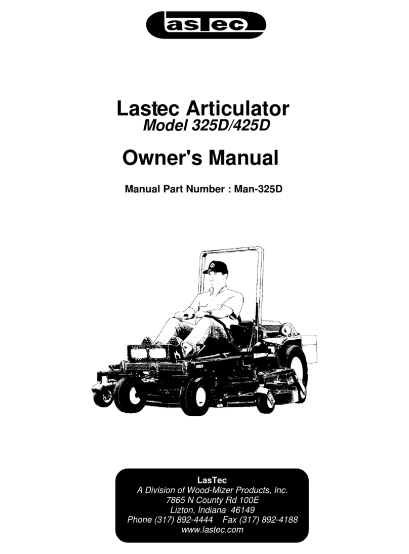 Lastec Articulator 325D Manuel utilisateur