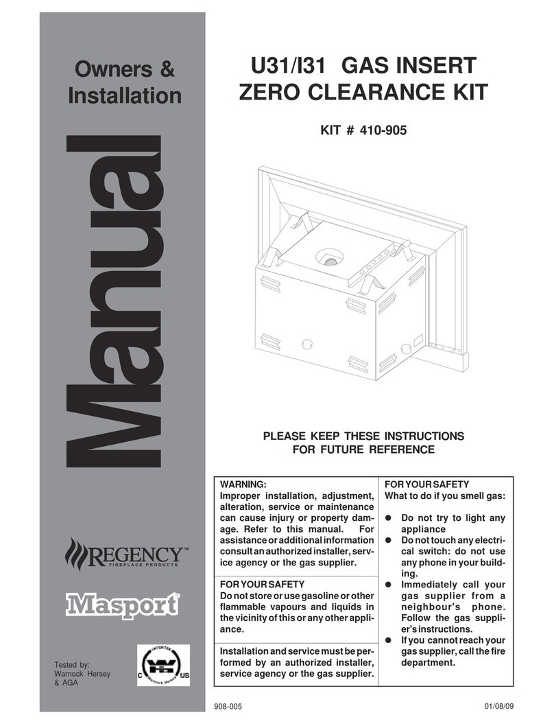 Regency Energy U31 Guide de démarrage rapide