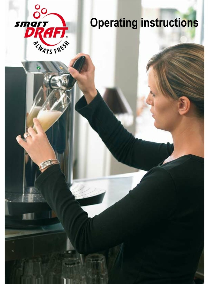 smartDRAFT Beverage Dispenser Manuel utilisateur