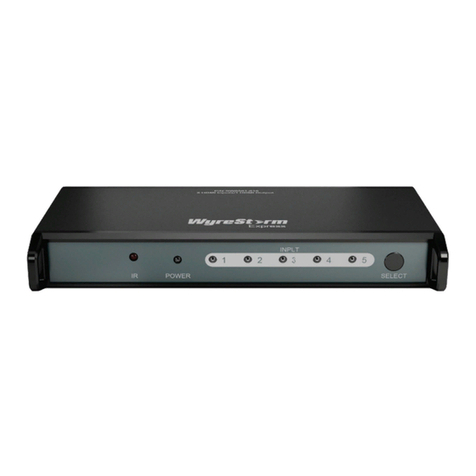 Wyrestorm EXP-SW0501-010 Manuel utilisateur