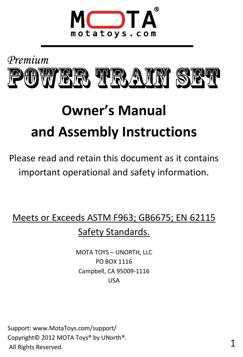MOTA Premium Power Train Set Instructions de montage