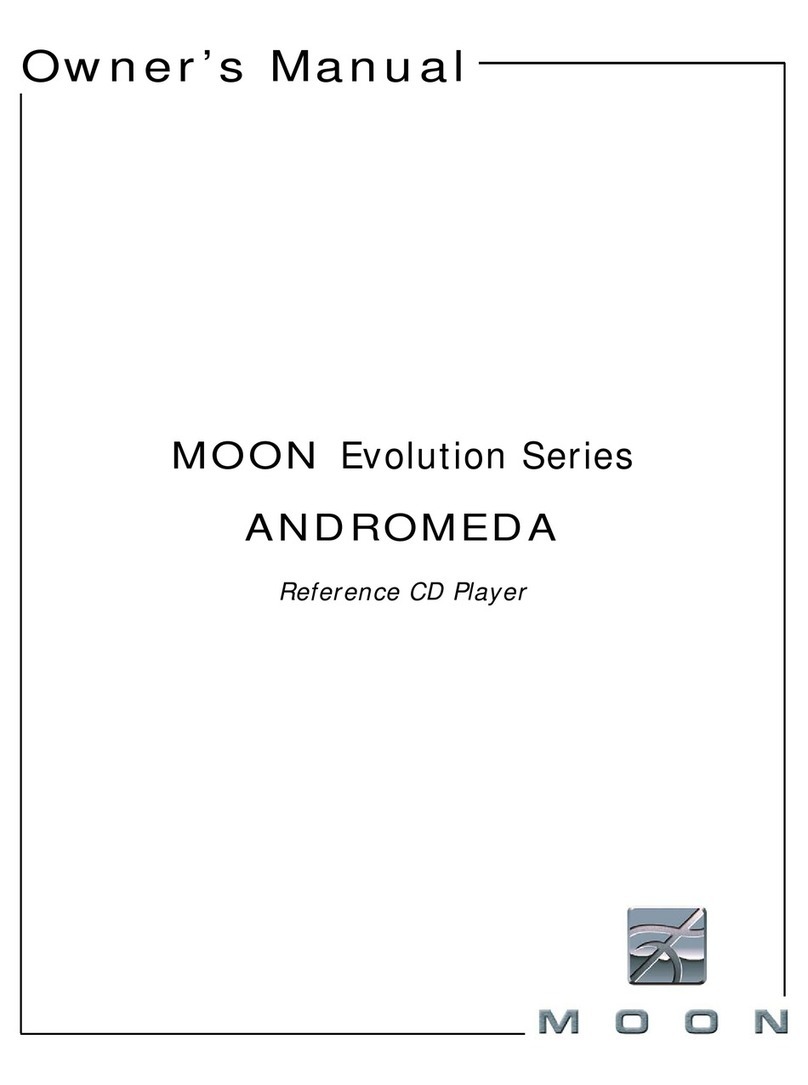 moon MOON Andromeda Manuel utilisateur