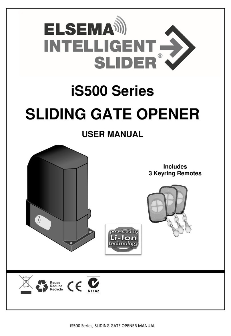 Elsema iS500 series Manuel utilisateur