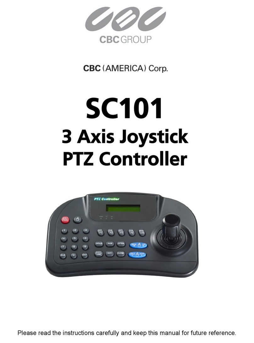 CBC SC101 Manuel utilisateur