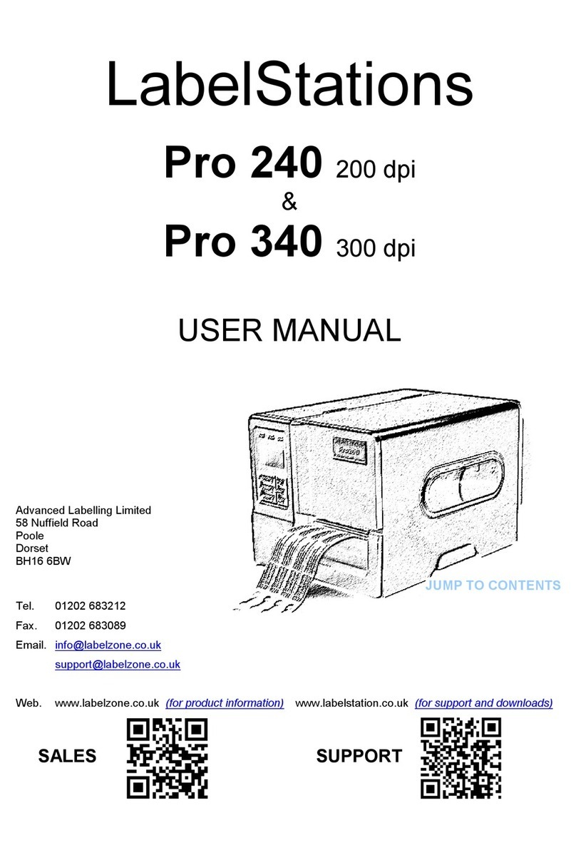 LabelStation Pro 340 Manuel utilisateur