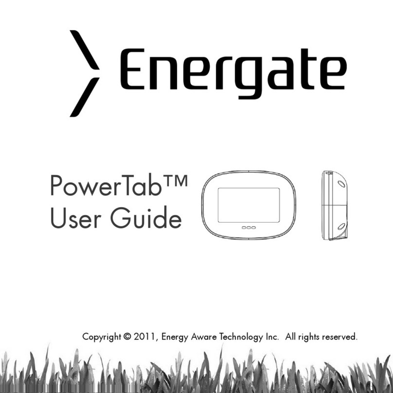 Energate PowerTab Manuel utilisateur