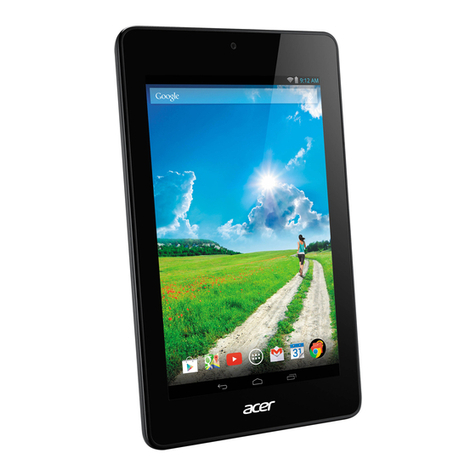 Acer Iconia One 7 Manuel utilisateur