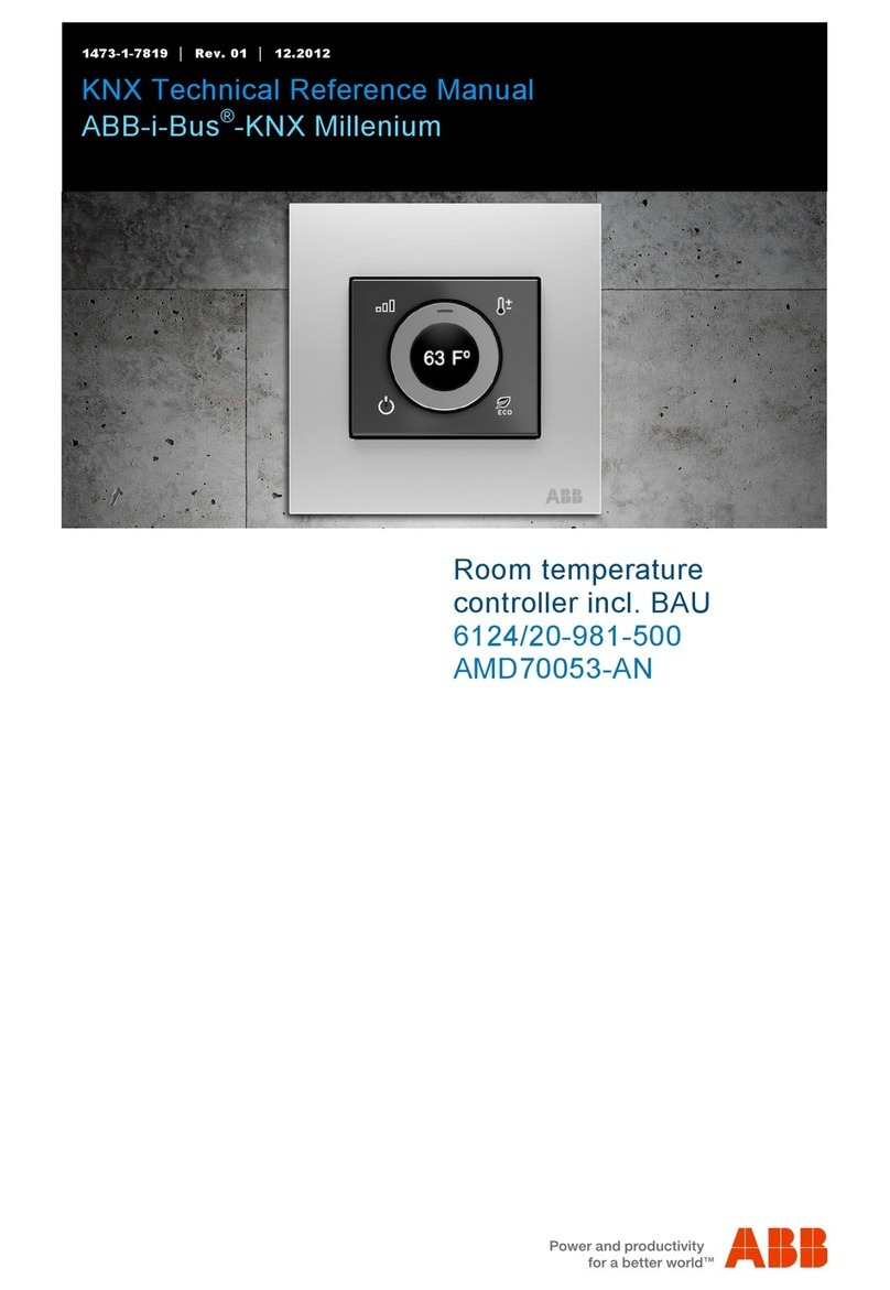 ABB -i-Bus-KNX Millenium Manuel du produit