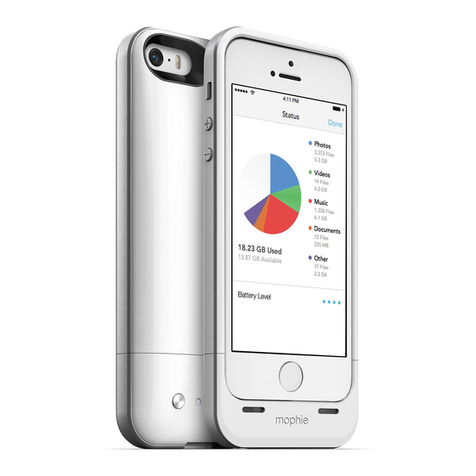 Mophie space pack Manuel utilisateur