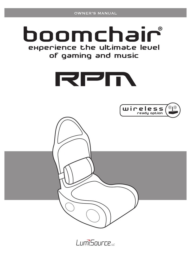 LumiSource Boom Chair Manuel utilisateur
