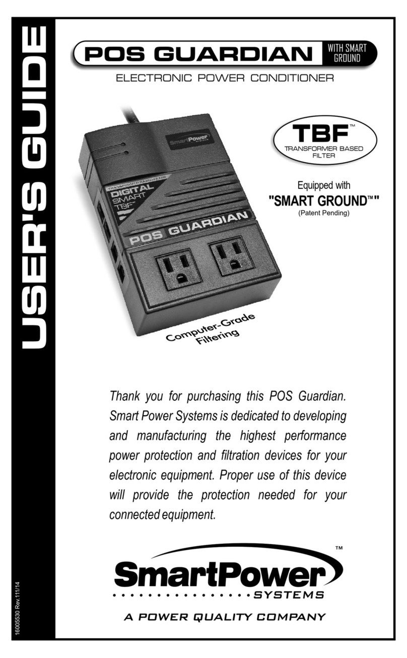 Smart power POS GUARDIAN Manuel utilisateur