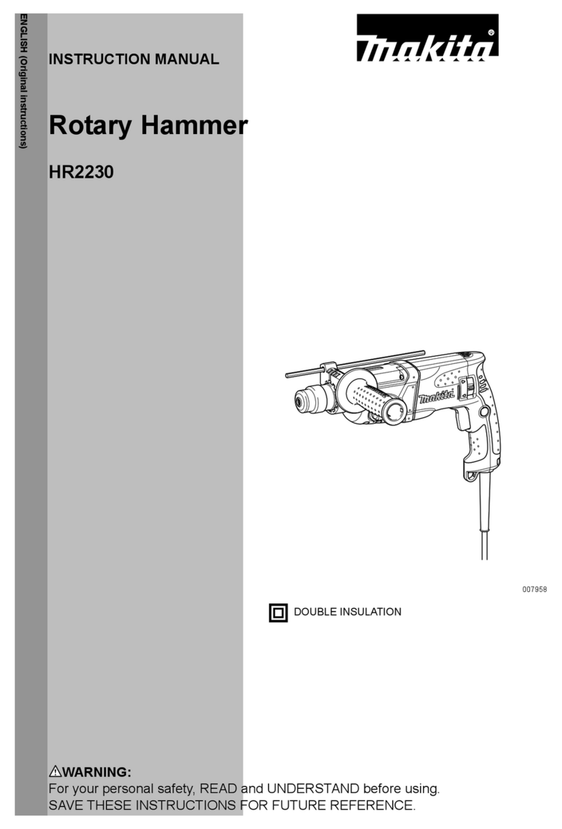 Makita HR2230 Manuel utilisateur
