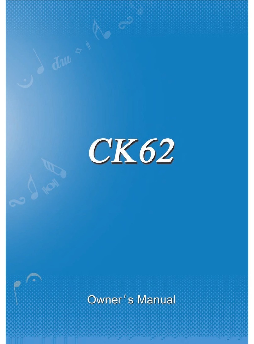 Clavitech CK62 Manuel utilisateur