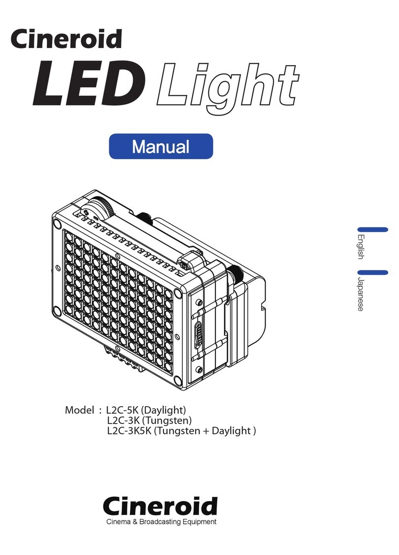 Cineroid L2C-5K Manuel utilisateur