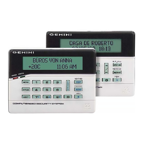 NAPCO Gemini GEM-P1664EX Manuel d'installation