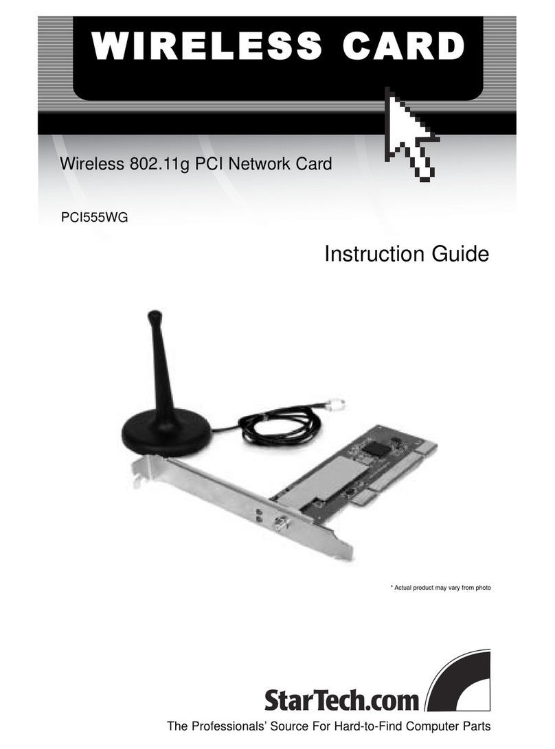 StarTech.com PCI555WG Manuel