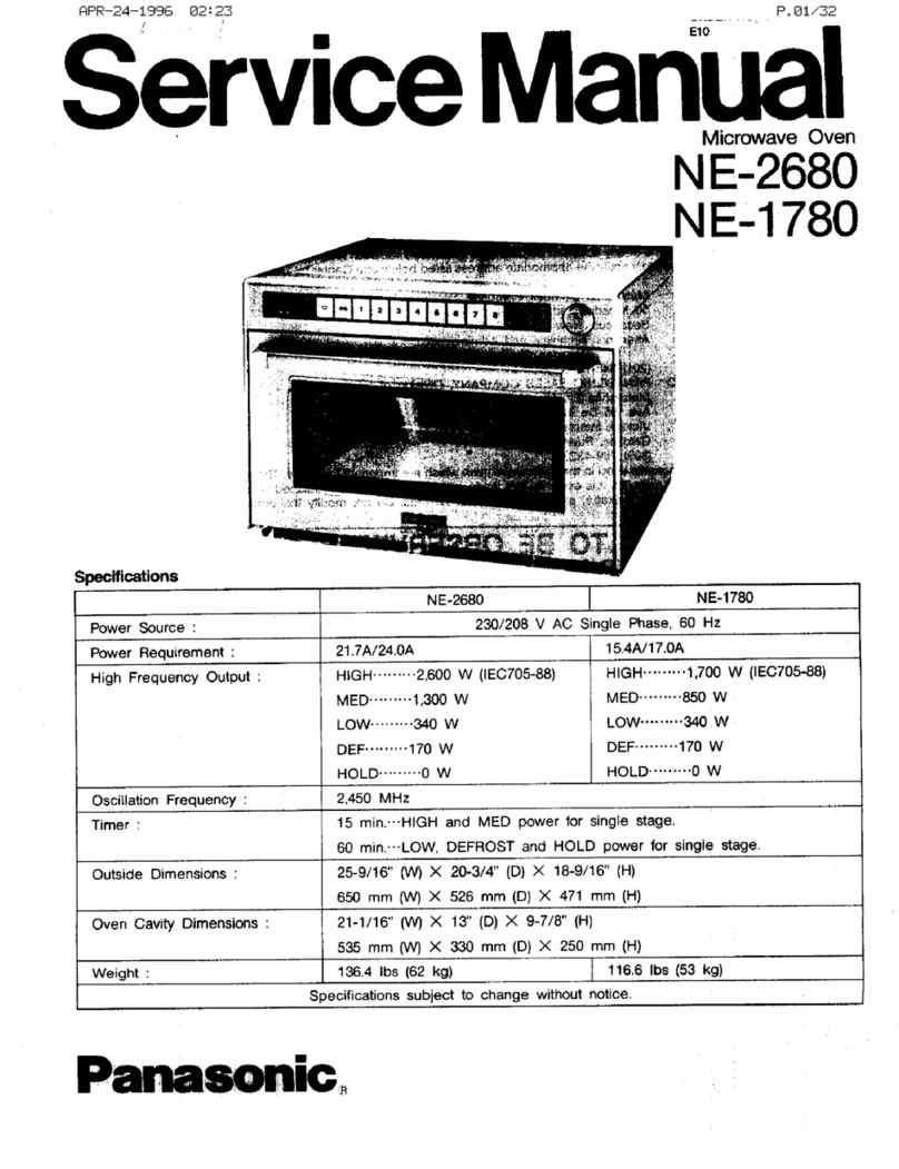 Panasonic NE-2680 Manuel utilisateur