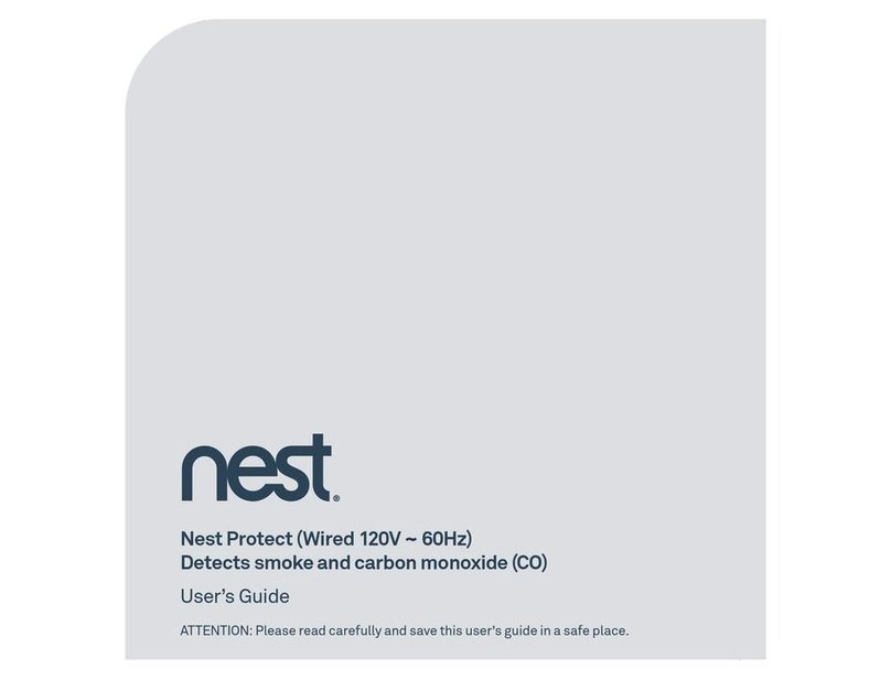 nest PROTECT Manuel utilisateur nest PROTECT Manuel utilisateur