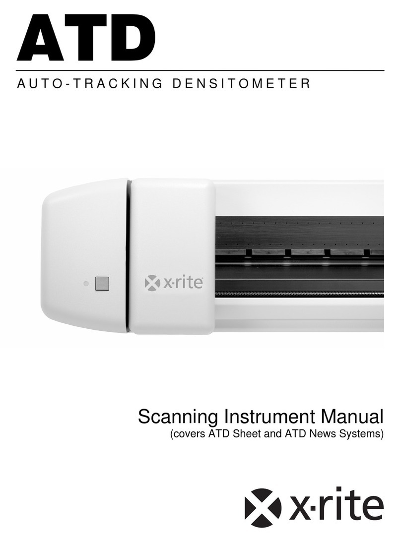 X-Rite ATD Manuel utilisateur X-Rite ATD Manuel utilisateur