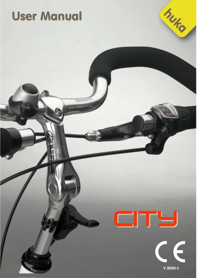 Huka CITY Manuel utilisateur