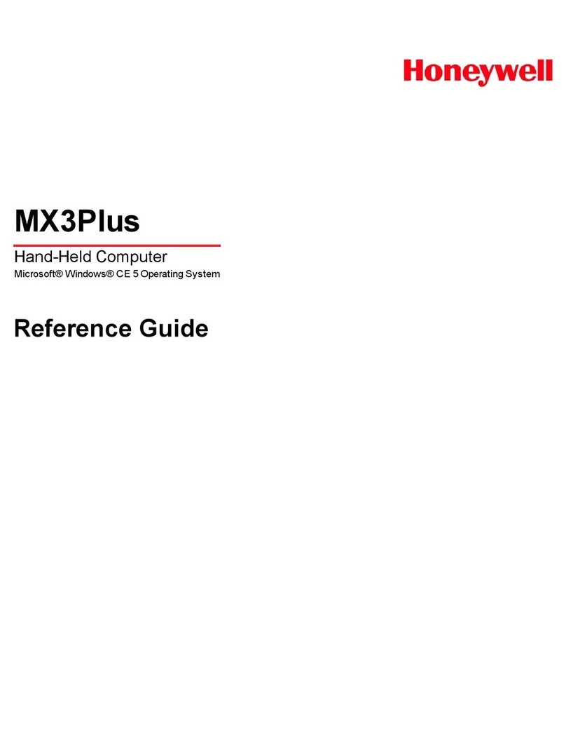 Honeywell MX3PLUS Manuel utilisateur