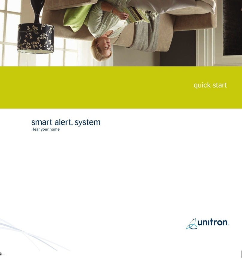 Unitron SMART ALERT Manuel utilisateur