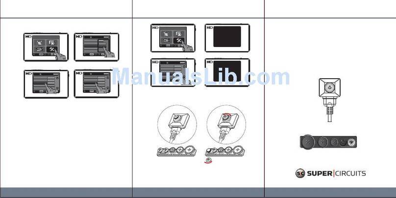 Super Circuits MDVR33COV Manuel utilisateur