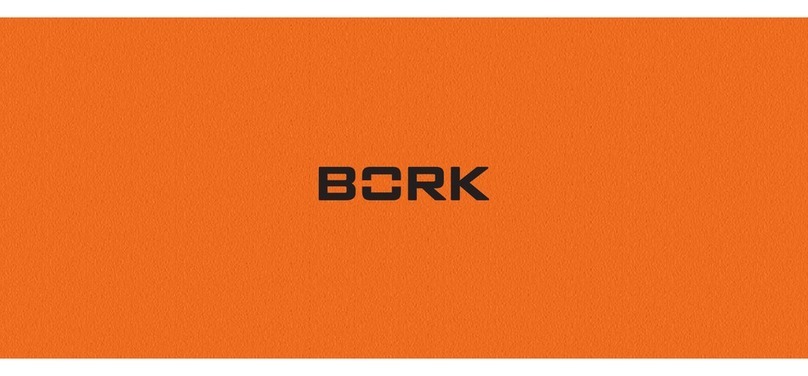 BORK S810 Manuel utilisateur BORK S810 Manuel utilisateur