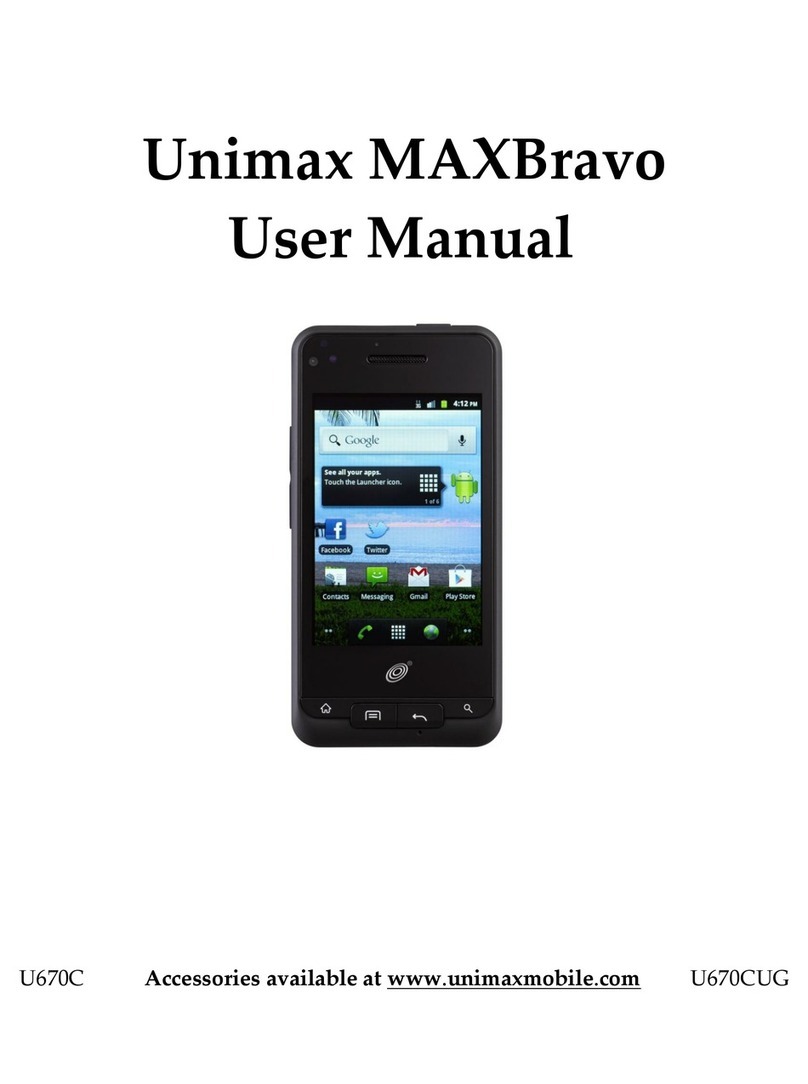 Unimax MAXBravo U670C Manuel utilisateur