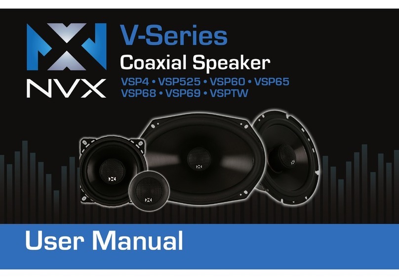 NVX VSP4 Manuel utilisateur