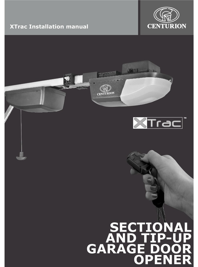 Centurion XTrac Manuel utilisateur