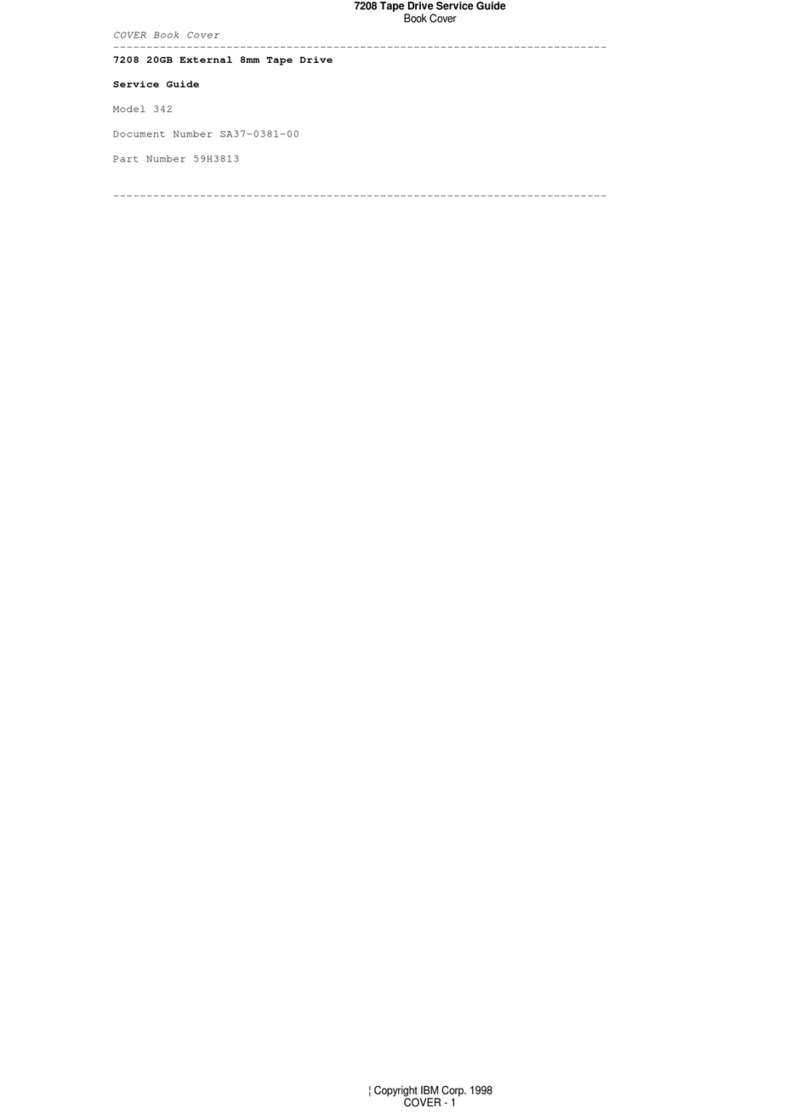 IBM 342 7208 Manuel utilisateur