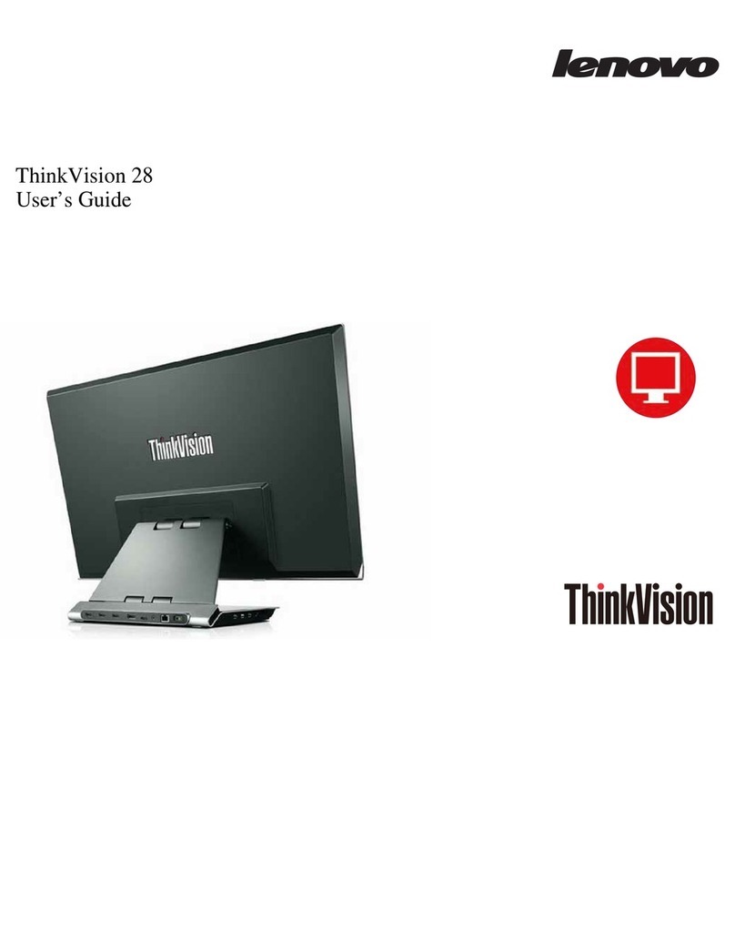 Lenovo ThinkVision 28 Manuel utilisateur