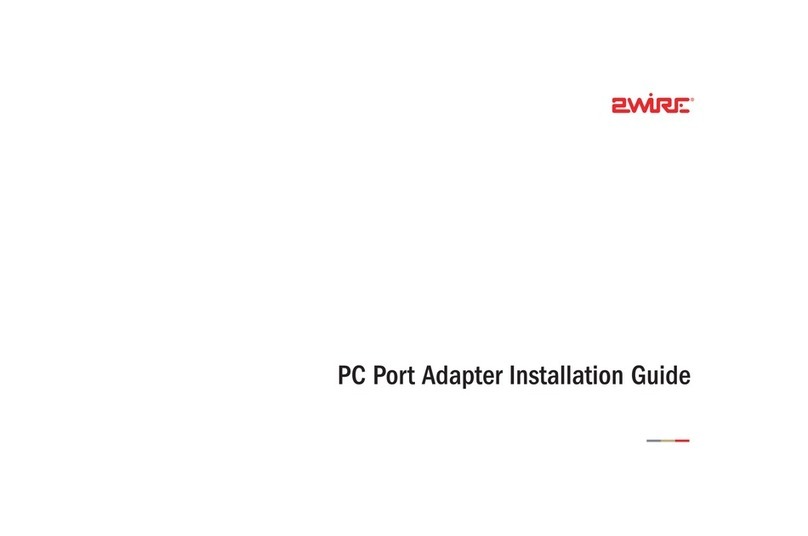 2-Wire PC Port Manuel utilisateur