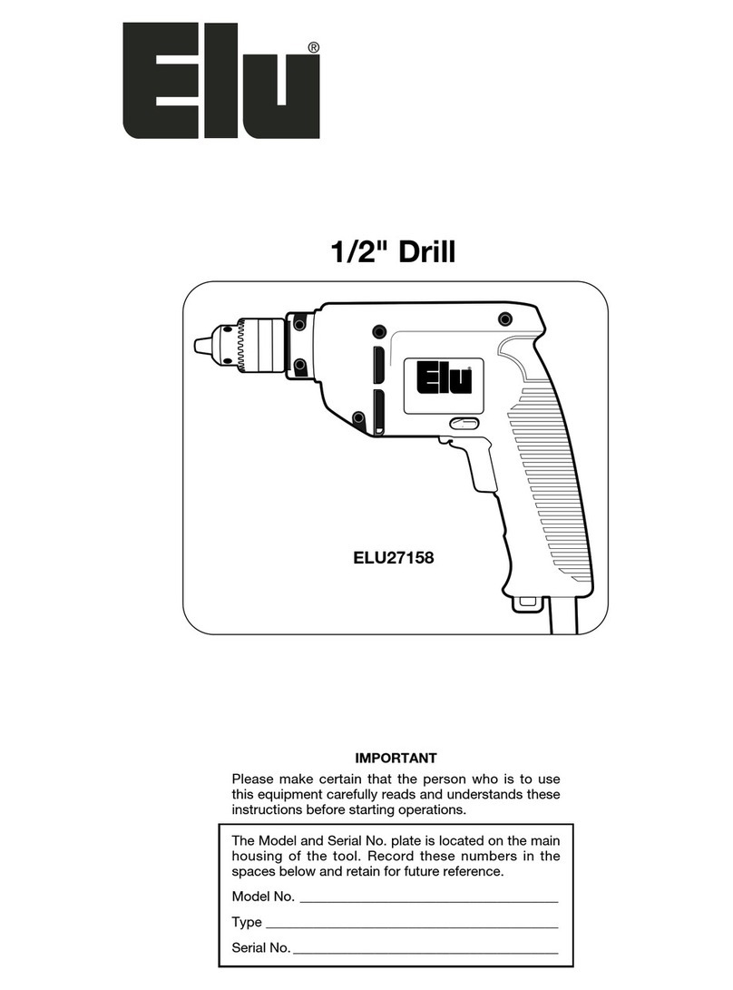 Elu ELU27158 Manuel utilisateur