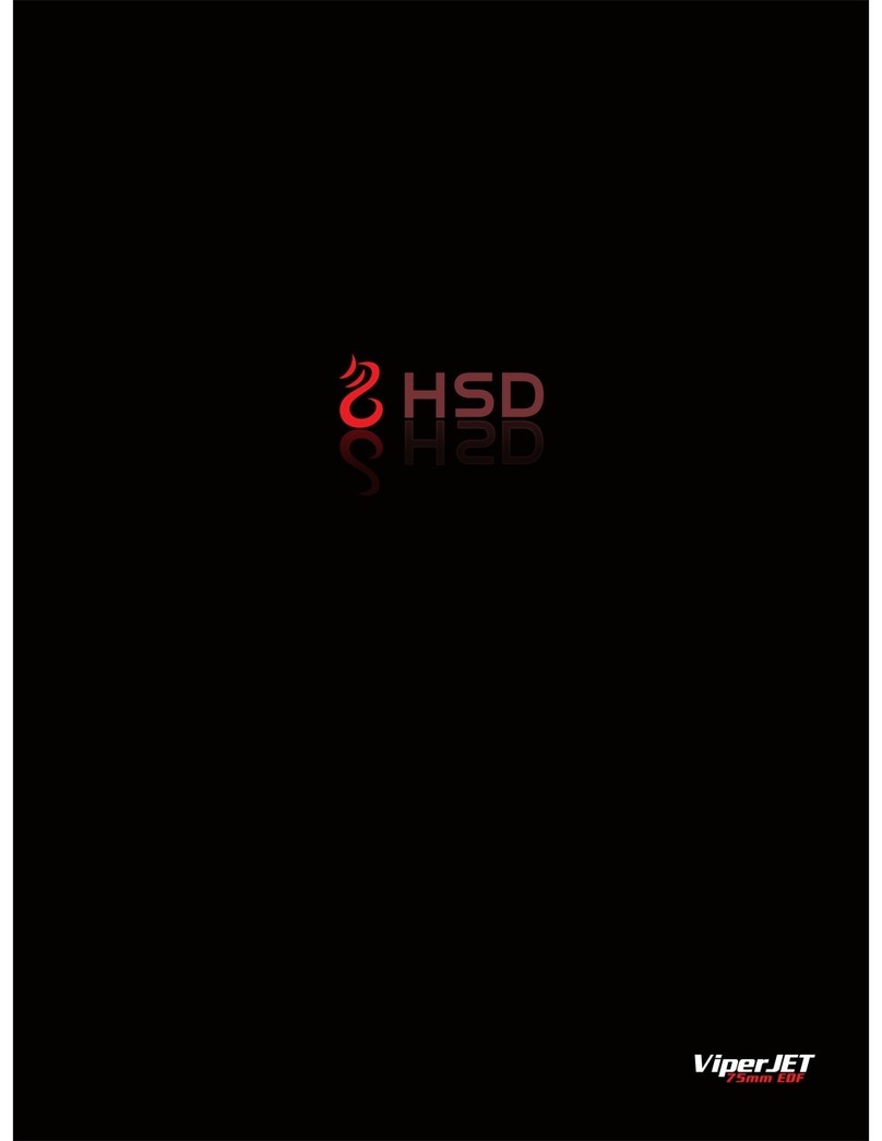 HSD ViperJET Manuel utilisateur HSD ViperJET Manuel utilisateur